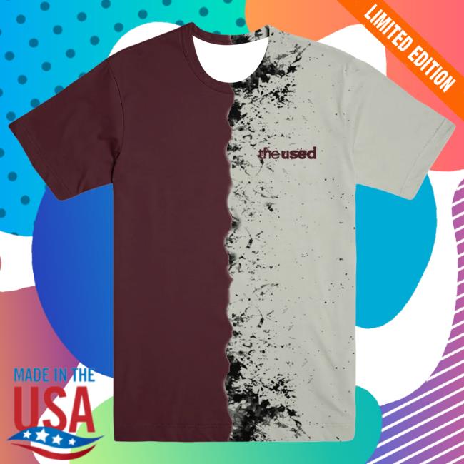 The Used Band Merch Shop Taste Of Ink Split Dye Sweatshirt