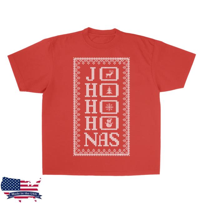 Official Jonas Brothers Merch Jo Ho Ho Ho Nas Shirt