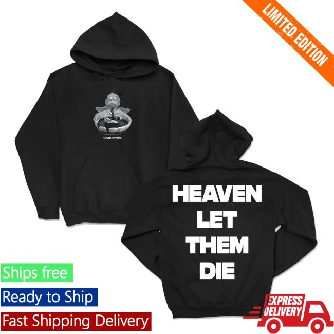 Counterparts Heaven Let Them Die Black Sweatshirt Hoodie Pure Noise Records