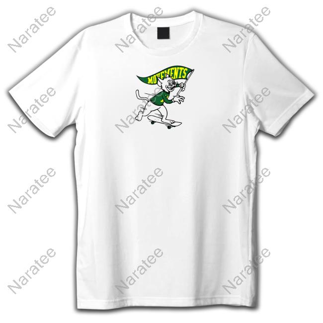 Official Movements Merch Skate Cat Long Sleeve Tee