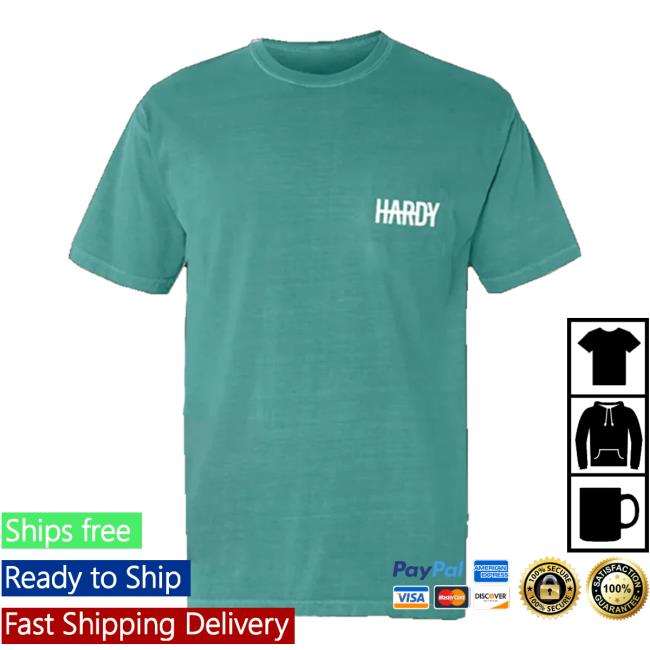 Official Hardy Merch Store Sea Foam Sold Out T-Shirt Hardy Apparel Clothing Shop