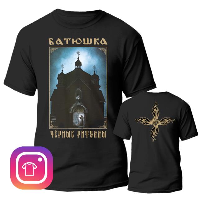 Official Kings Road Merch Store Batushka - "Черные Ритуалы / Black Rituals" Hot Shirt Kings Road Shop