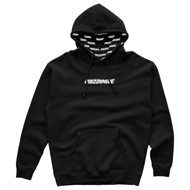 Official Prizzamike Shop Prizza Mike PM Black Crewneck