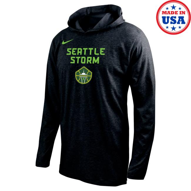 Official Seattle Storm Merch Store Seattle Storm Rebel Popover Sweatshirt