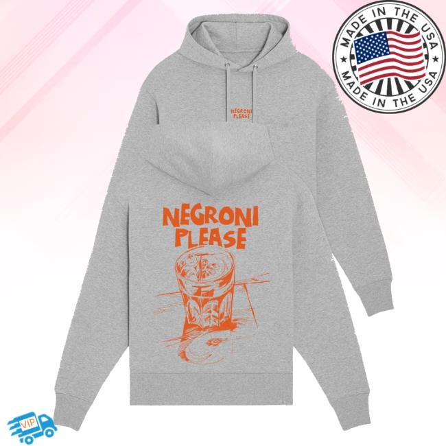 Another Cotton Lab Shop Clothing | Negroni Please Sketch Organic Sweartshirt Hoodie Official Dominicfike Merch Store Anothercotton