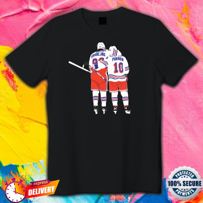 Official Mika Zibanejad And Artemi Panarin New York Rangers Tee