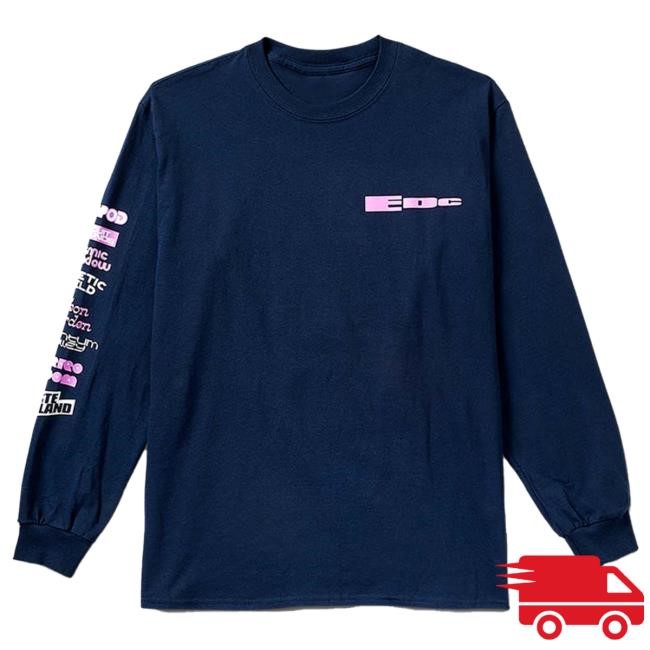Official Insomniac Merch Shop EDC Tripped Out LS Shirt