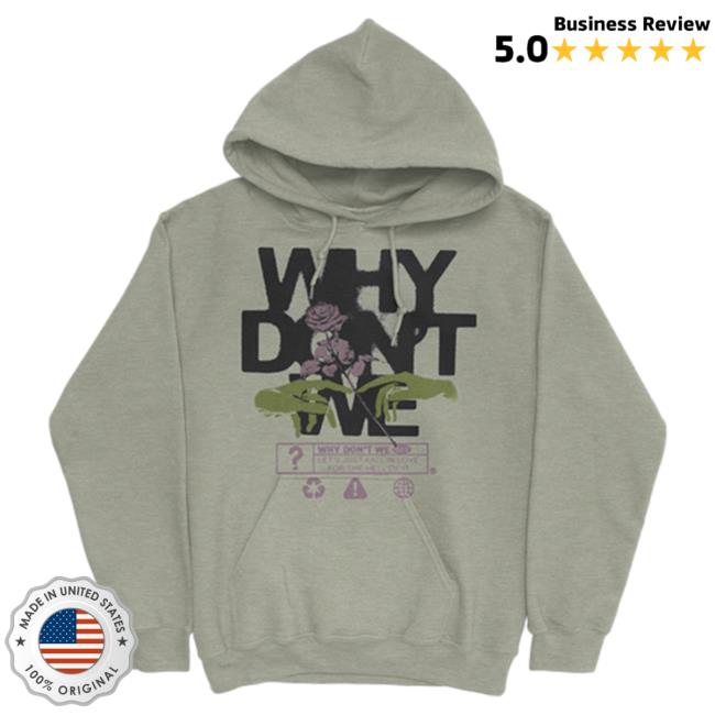 Official Merch Bar Why Don't We Store Shop Fall In Love Crew neck Sweatshirt Cream MechBar