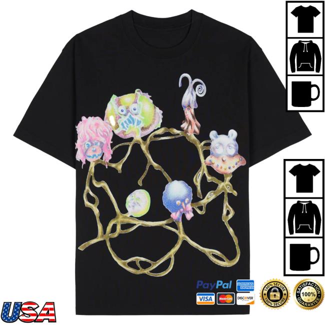 Official Brain Dead Merch Store We Are Brain Dead Gaspar Twig Friends Shirt New - Black Brain Dead Apparel Clothing Shop BrainDead