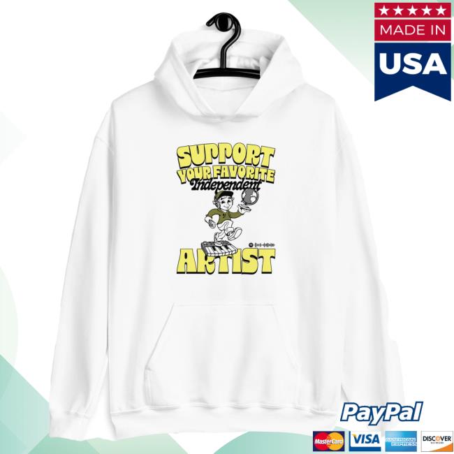 Official Connor Price Merch 'Support Your Favorite Independent Artist' Pull Over Hoodie