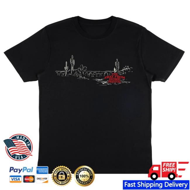 Official Louis Tomlinson The Away From Home Festival 2024 Black Tee
