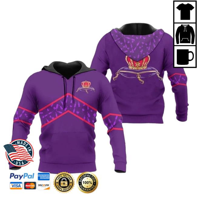 Official Crown Royal Purple Wine Pattern Tees