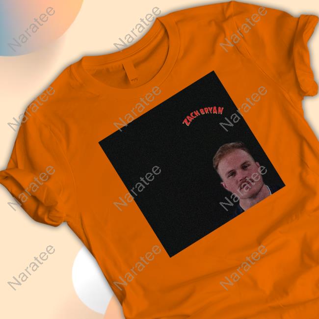 Official Zach Bryan Mugshot Album Tee Shirt
