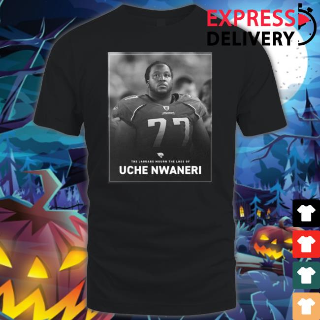 Uche Nwaneri Jacksonville Jaguars Has Passed Away Rip 1984 2023 T-Shirt