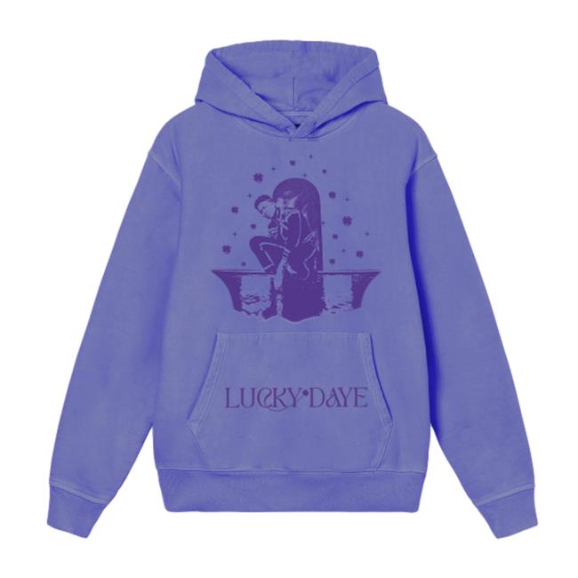 Official Lucky Purple On Purple Hooded Sweatshirt
