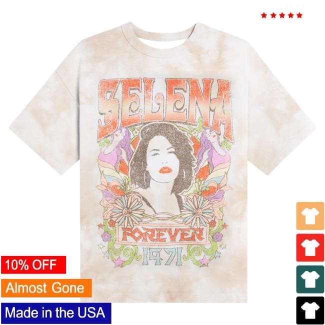 Selena Quintanilla Merch Selena Forever 1971 Tee
