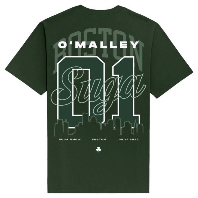 Official The Suga Merch Shop Boston Green Long-Sleeve Sugashop Store