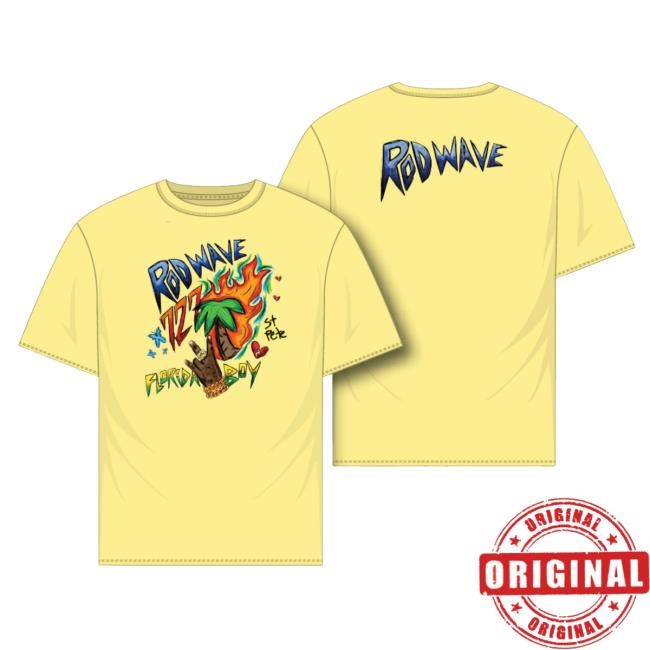 Florida Boy New Shirt - Rod Wave Merch Shop