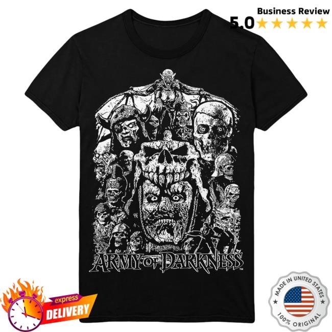 Official Gutter Garbs Army of Darkness: Evil Army Tee
