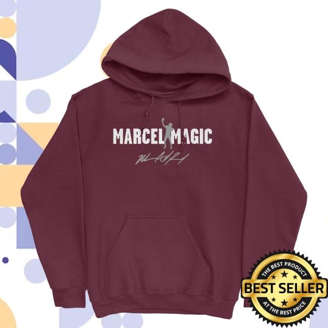 Official Nil Store Merch Shop Exclusive Release: Marcel Reed Signature Maroon T Shirt