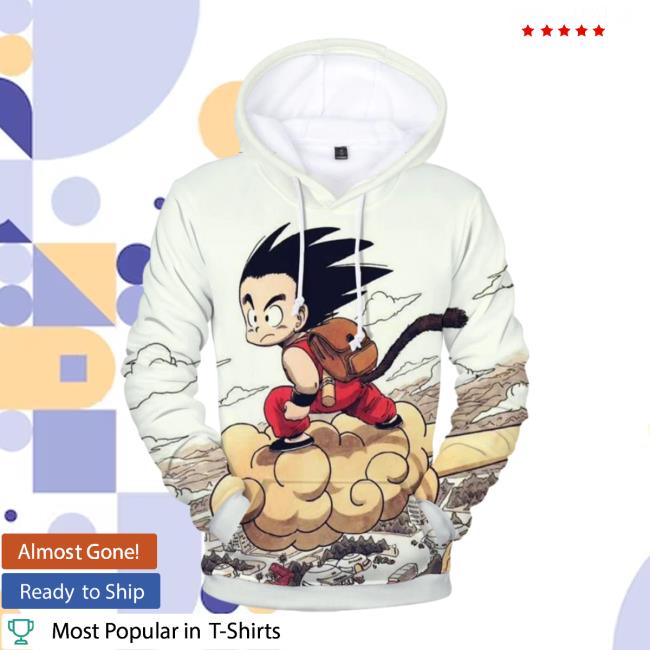 Dragon Ball Z Kid Goku Sweater 3D Print