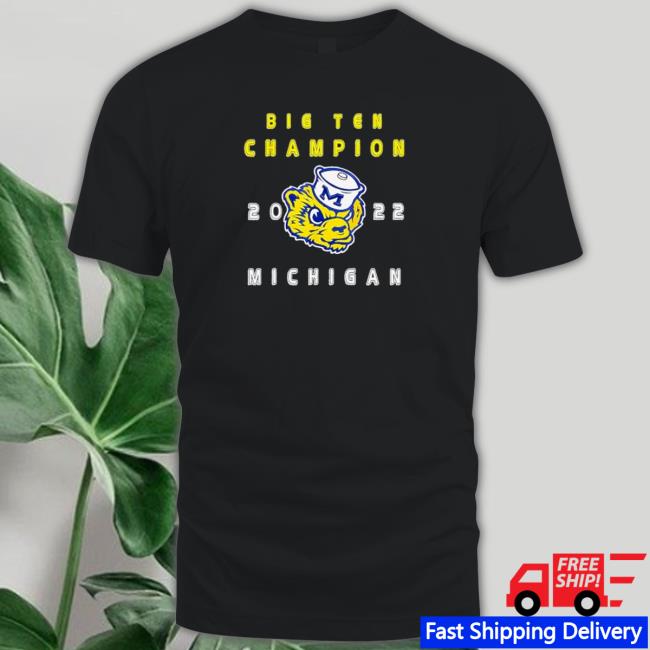 Michigan Wolverines Big ten Champions 2022 Michigan Shirt