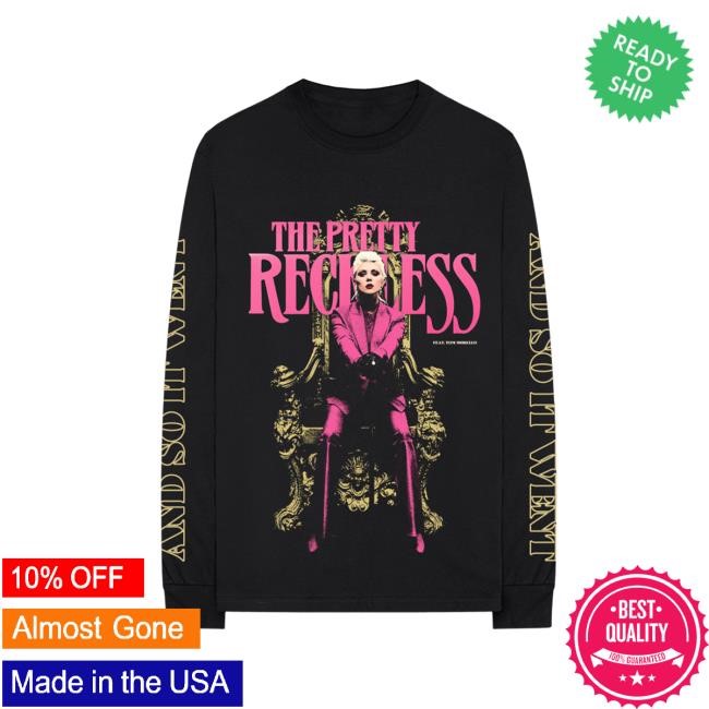 And So It Went Long Sleeve Tee | Shop the The Pretty Reckless Official Store
