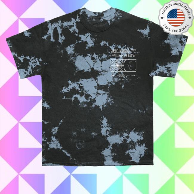 Official Silent Planet Merch Earthscape Dyed T-Shirts