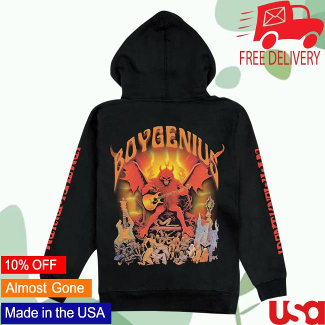 Official Boy Genius Store Shop Boy Genius Merch I Don't Know Why I Am The Way I Am Demon Sweater