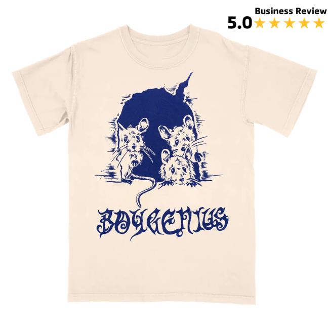 Official Boygenius Store Merch Shop Boy Genius Mice T-Shirt Xboygeniusx