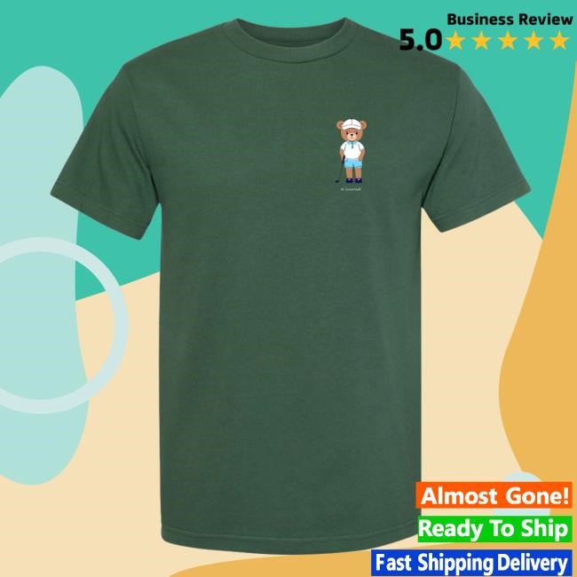 Arch Appareal Shop Merch Golf Guy Bear Heavyweight Tshirt