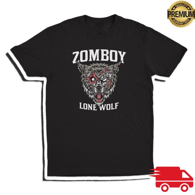 Official Zomboy Lone Wolf Top Shirt Official Zomboy Lone Wolf New Shirt
