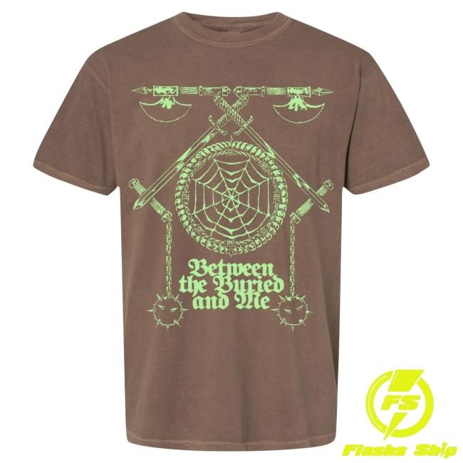 Official Between the Buried and Me Crusher T Shirt (Comfort Colors) BTBAM