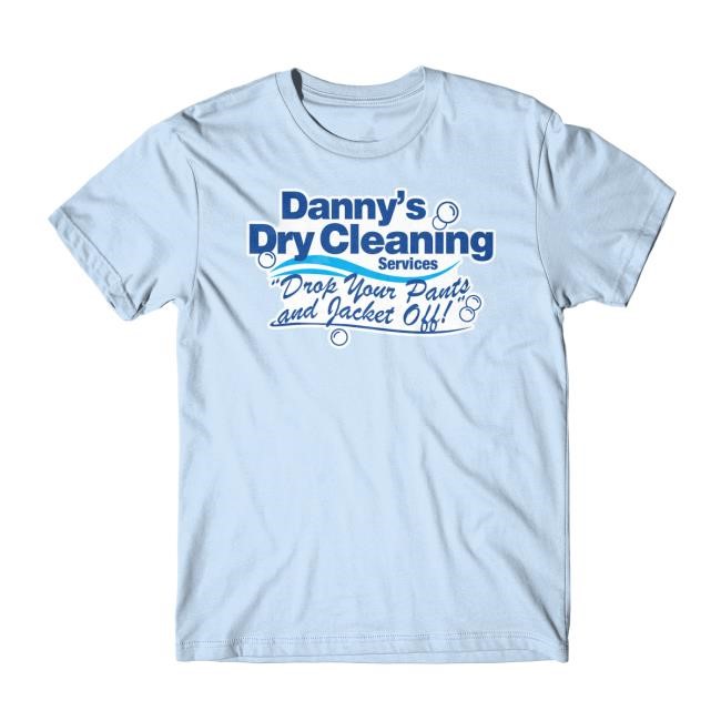 Danny Duncan Official Merch Store | Danny's Dry Cleaning Light Blue T Shirt | Danny Duncan Clothing Apparel Dannyduncan69