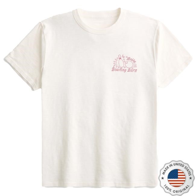Official Hollister Merch Store Relaxed Boise Bowling Barn Graphic T Shirt Hollister Co