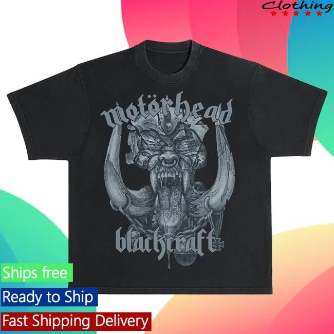 Official Blackcraft Cult Motörhead x Blackcraft God Was Never Tee