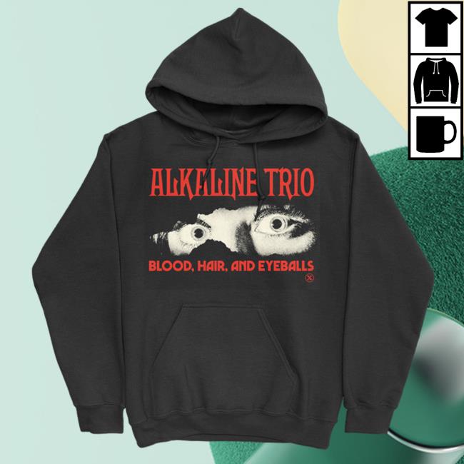 Official Alkaline Trio Merch Store Shop Alkaline Trio BHE Stare Hood (Black)