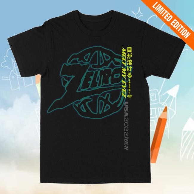 Denzel Curry Official Merch Shop Melt Tour Pullover Shirt