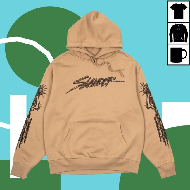 Slander Official Merchandise Store Slander Sand Mechanical Pullover Hoodie Slanderofficial Merch