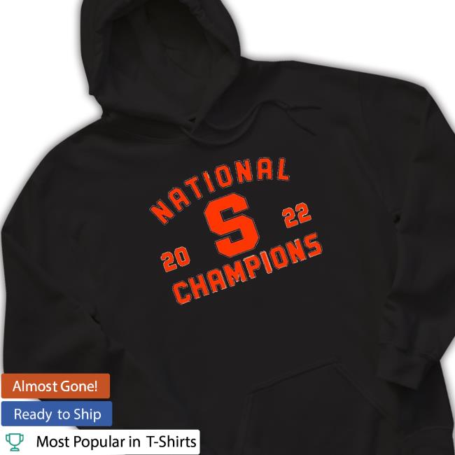 Men’s Soccer NCAA Champions Syracuse Orange Hooded Sweatshirt