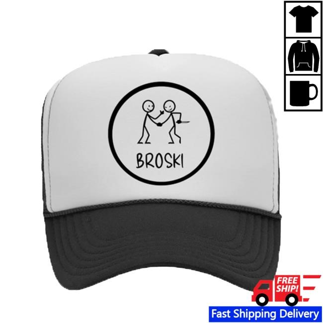 Apparel Joyner Lucas Merch Shop Broski White Trucker Hot Cap