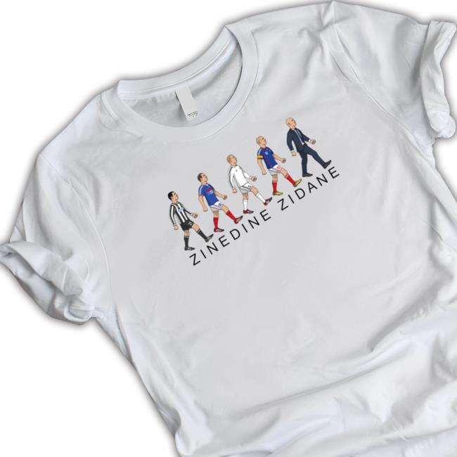 Official Zinedine Zidane France Soccer TShirts