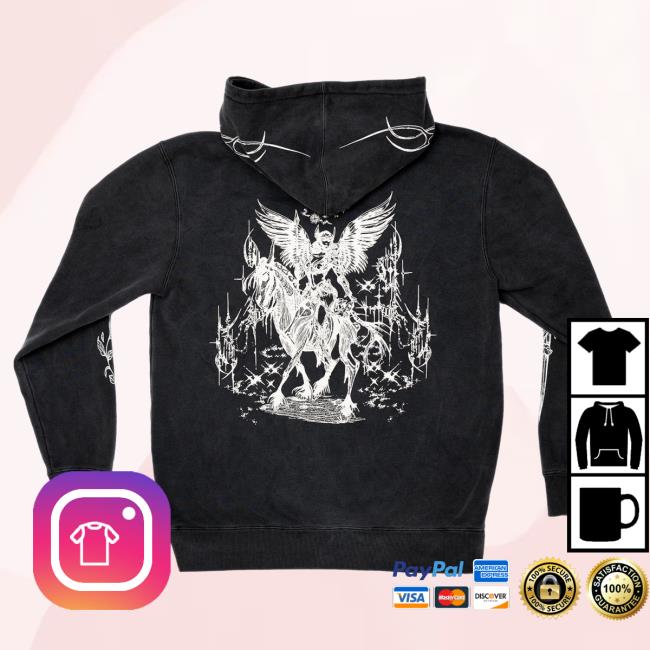 Official Valkyrae Merch Store Valkyrae Vintage Dagger Popover Hoodie Valkyrae Shop Official Valkyrae Merch Store Valkyrae Vintage Dagger Pullover Sweatshirt Valkyrae Shop