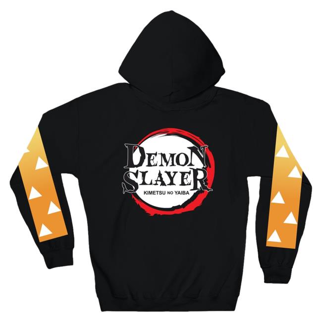 Official Crunchyroll Demon Slayer Merch Store CR Loves Demon Slayer - Zenitsu Crew neck Sweatshirt Crunchy Roll Shop DemonSlayer