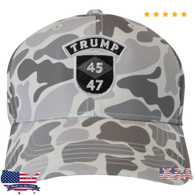 Official Donald Trump Merch Store Donald Trump Trump Fudd Duck Camo Cap Gray Donald Trump Apparel Clothing Shop DonaldTrump