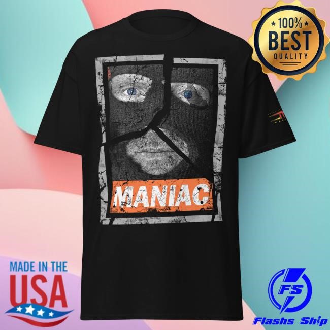 Official Tna Merch Eric Young "Maniac" New Shirt Official Tna Merch Eric Young "Maniac" Top Shirt