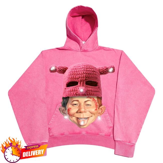 Official Noissey Merch Noissey High quality Alfred E. bad boy Knit Hat Graphic print Hoodies Official Noissey Merch Noissey High quality Alfred E. bad boy Knit Hat Graphic print Hooded Sweatshirt