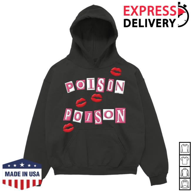 Official Renee Rapp Merch Store Reneé Rapp Poison Poison Sweater (Black) Renee Rapp Clothing Shop ReneeRapp
