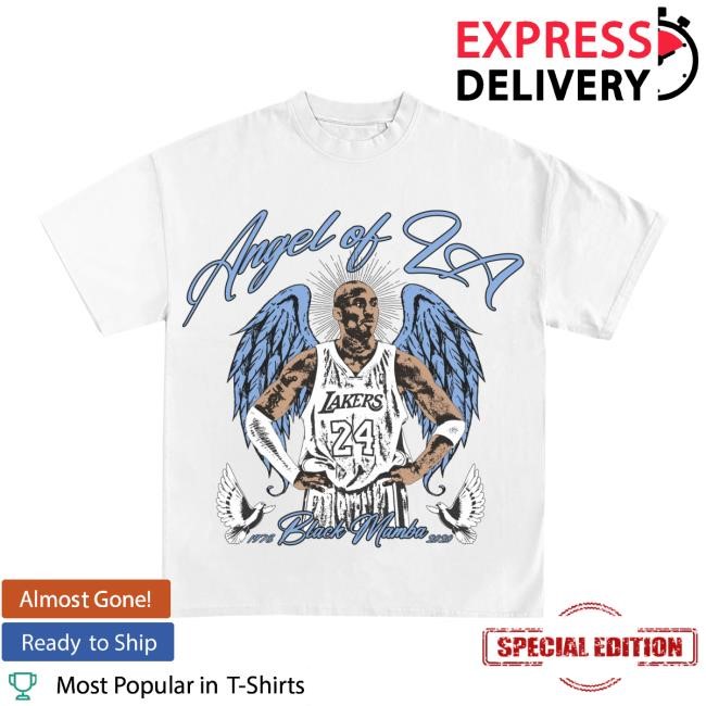 Official Kobe Bryant "Angel Of La" Graphic Tee