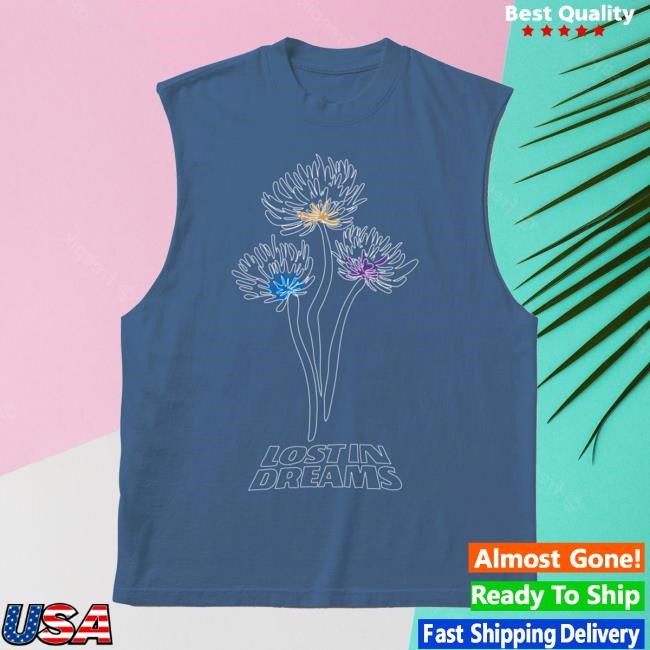 Botanical Illustration Muscle Tank Top Tee – Insomniac Shop Lost In Dreams Collection